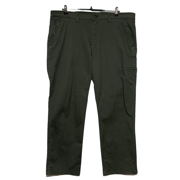 Weatherproof Pants Mens 38X30 Green Flex Utility Workwear Actual 40X30 NWT - Picture 1 of 12